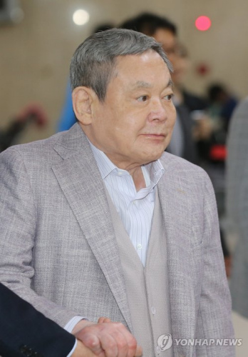 韩国三星集团会长李健熙心肌梗塞住院治疗(图)
