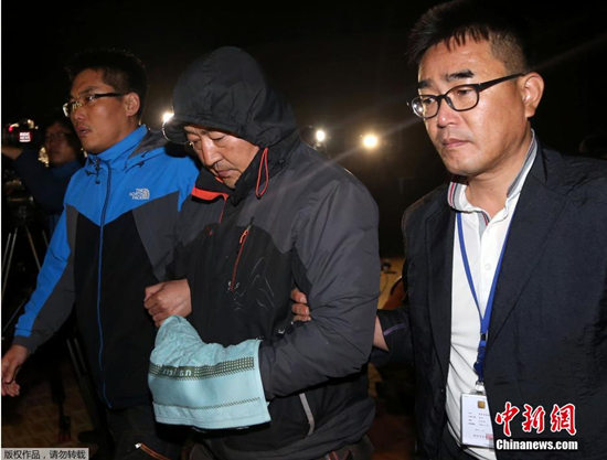 韩媒:韩沉船所属公司社长之子拒绝检方传唤