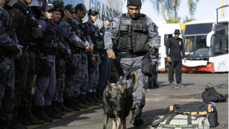 巴西警方忠告世界杯游客:遇到打劫别尖叫反抗