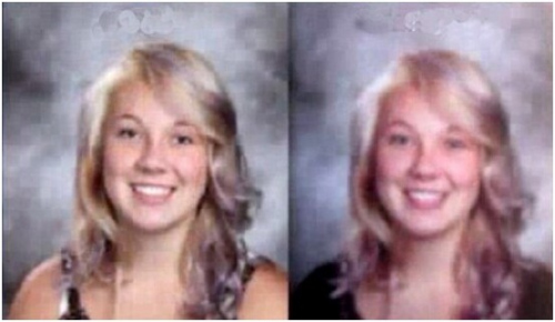 美一高中嫌学生衣着太暴露修图替学生“穿衣”