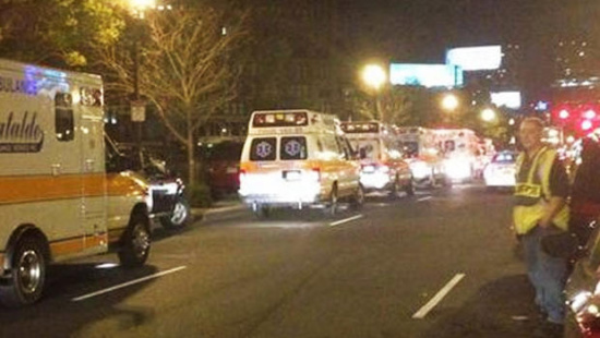 美国波士顿音乐会观众酗酒嗑药36人被送医(图)