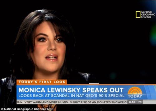 莱温斯基打破沉默:我是世上最受辱的女人(图)