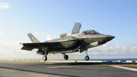 美国F-35战机再面临挫折将不参加英国航展(图)