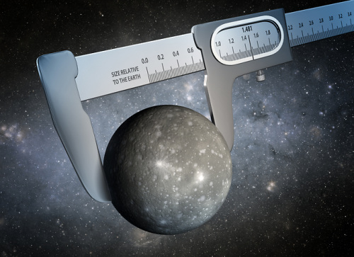 NASA测出最精确外星直径数据误差小于240公里