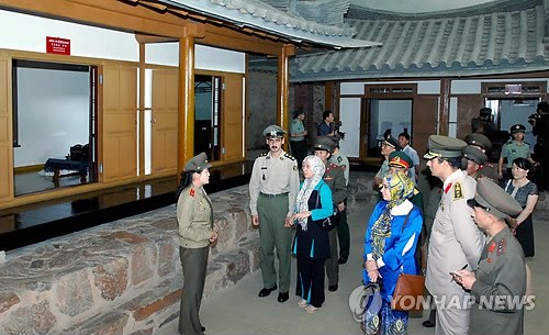 《朝鲜停战协定》61周年朝鲜庆祝氛围浓厚(图)