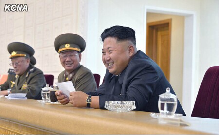 金正恩观看朝鲜男排比赛强调占据体育强国地位