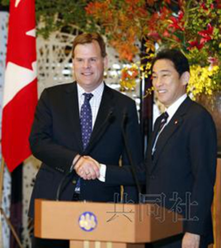 日加外长举行会谈称G7应团结查明马航坠机真相