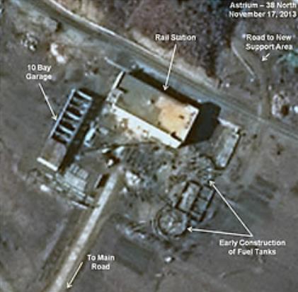 外媒:朝鲜卫星场现活动痕迹或发射更大型火箭