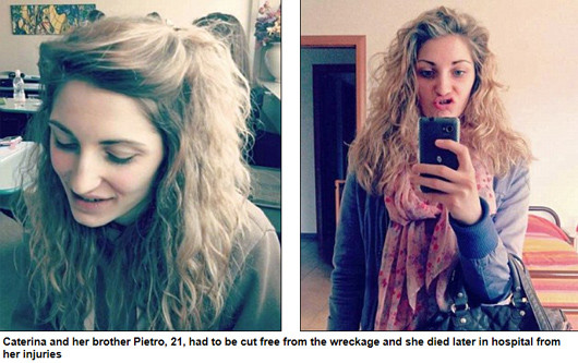 女孩长发缠方向盘酿成车祸不幸离世(图)