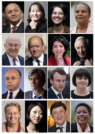 法国为迎战政治危机重组内阁新入阁成员亮点多