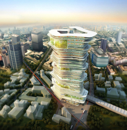 英国公司设计300米“垂直城市”可容纳数千居民