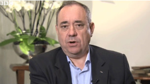 萨蒙德:英格兰食言苏格兰公投“受骗”(图)