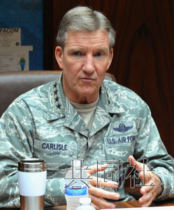 日媒：美太平洋空军司令期待日美扩大防卫合作