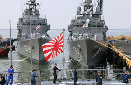 日本训练舰队访菲将悼念莱特湾海战战殁者(图)