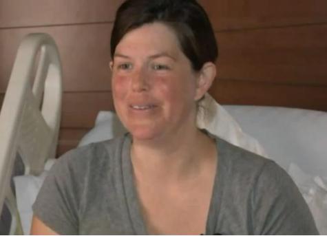 美国一辆私家车超速被截停车上临产孕妇遭枪指