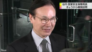 日本国安局长访韩安倍被指派亲信铺路首脑会谈
