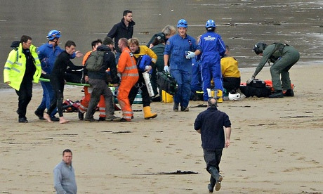 3名冲浪者在英国海岸遭遇激流身亡同行儿童获救