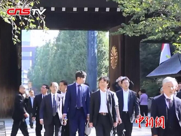 朝媒谴责日本官员参拜靖国神社称其“自我毁灭”