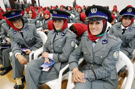 日本助阿富汗培训女警入围者历经重重选拔(图)