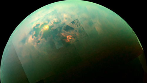 土星探测器拍摄土卫六表面壮美图片(图)