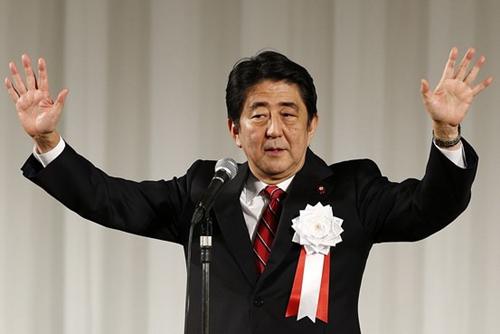 美媒:日本首相安倍晋三欲利用大选放手一搏
