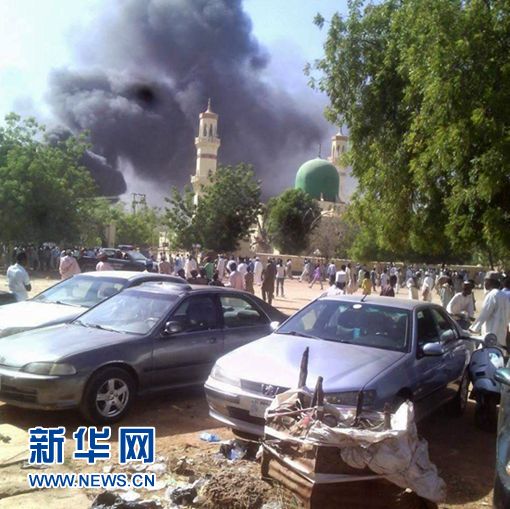 尼日利亚北部一清真寺遭炸弹袭击致数十人死伤(图)