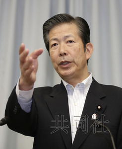 安倍执政伙伴对自卫队参与中东扫雷重申慎重立场
