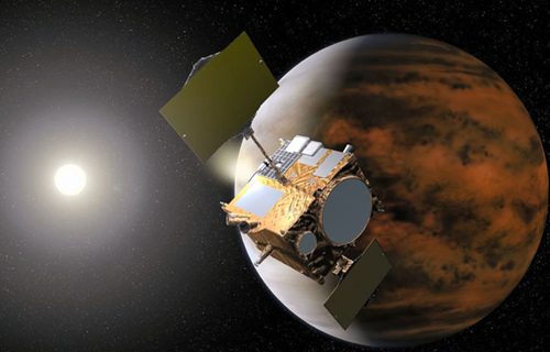 日本金星探测器“晓”观测太阳风获重大突破(图)