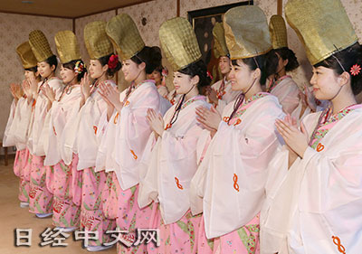 日本一神社招募“幸福少女”向企业送祝福(图)