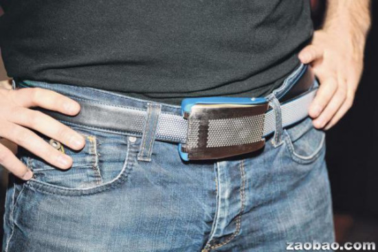 消费电子展新品多:智能腰带该松时松该紧时紧(图)
