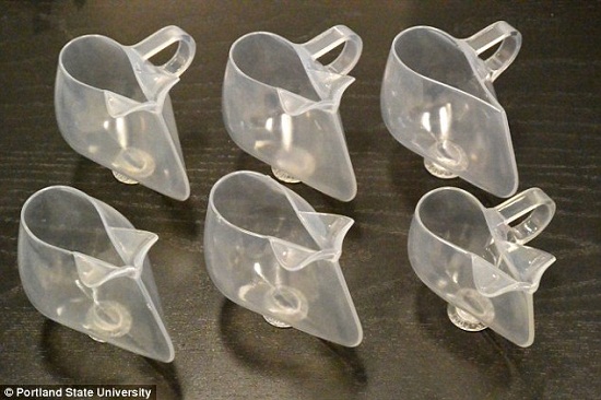 新型3D打印咖啡杯下月将上太空形状奇特（图）