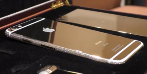 真正“土豪”iPhone6:黄金打造镶大量钻石(图)