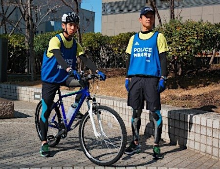 日本将出动“自行车骑警”陪跑横滨马拉松(图)