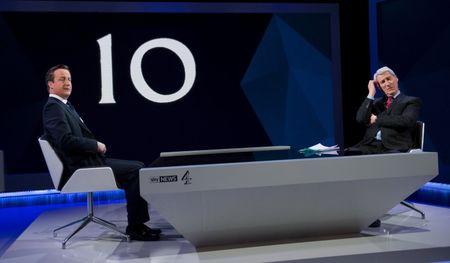 英国朝野领导人进行电视辩论揭开大选序幕（图）