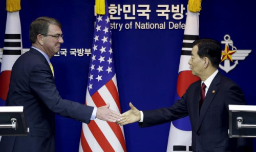 韩美防长称朝鲜无核试迹象拟联合应对“挑衅”