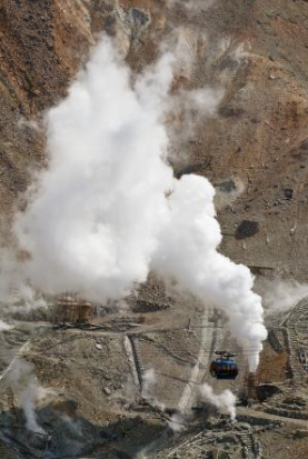 日本景点大涌谷为防火山喷发封闭警戒级别上升