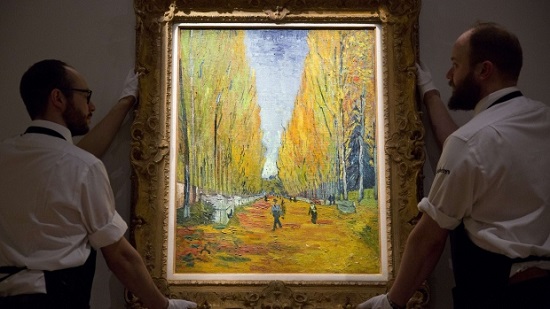 梵高画作6630万美元拍卖描绘法国秋天图景(图)