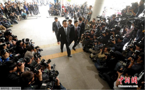韩前总理接受检方调查否认曾收取政治资金(图)