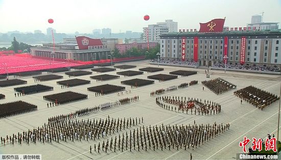 韩媒称朝鲜准备“双十”阅兵或展示洲际导弹