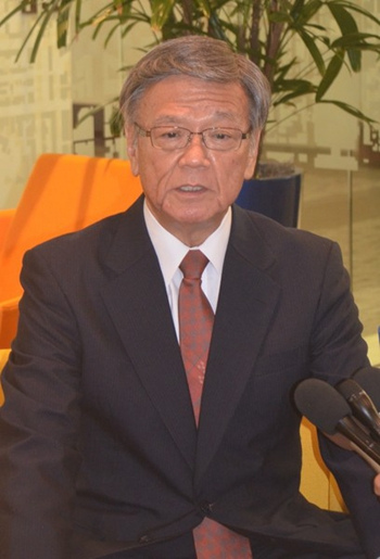 反对驻日美军基地搬迁冲绳高官赴美表明心声