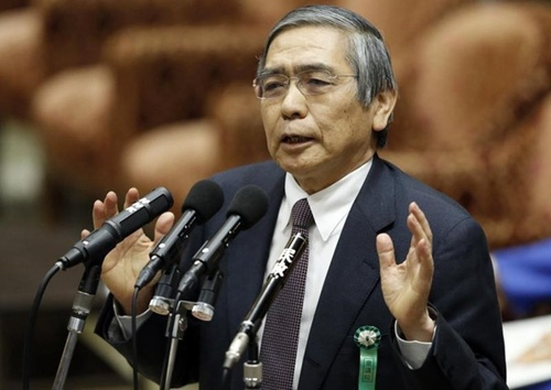 日央行行长称日元不可能再贬值引日元强劲反弹