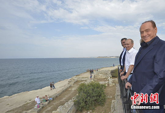 普京与老贝游克里米亚外媒:让国际承认此地