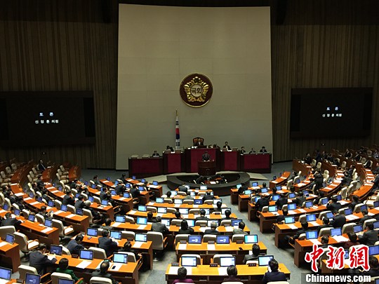 韩国会表决通过中韩自贸协定批准案洽签过程一览