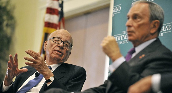默多克鼓励布隆伯格参加美大选称是其最后机会