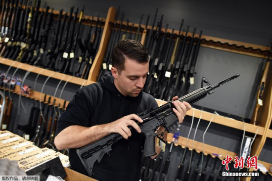 美国机场去年没收枪支创新高84%枪支已经上膛