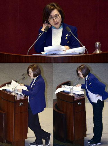 韩国共同民主党将中断无限制演讲国会恢复正常