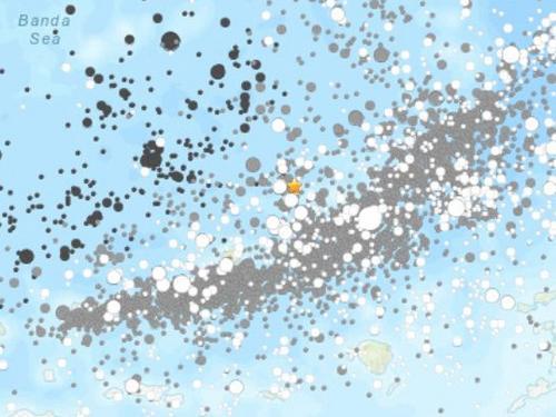 印尼班达海地震陆上多地有明显震感尚无人员伤亡报告