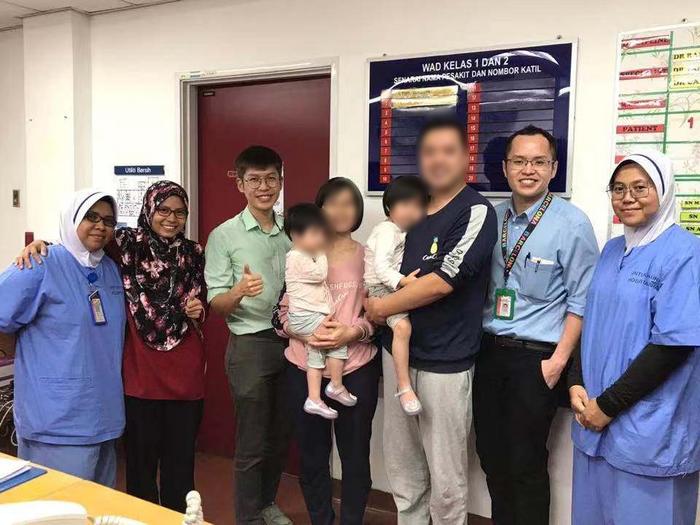 马来西亚首例治愈患者出院