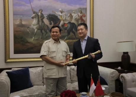 中国驻印尼大使陆慷将离任 辞行拜会印尼当选总统