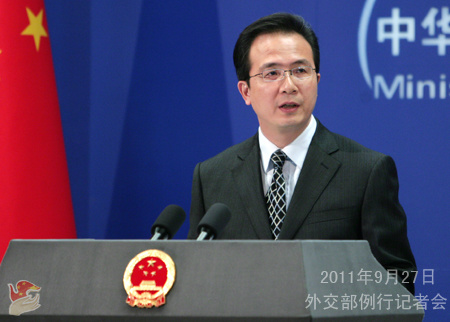 外交部就美国对台售武,达赖喇嘛赴南非等答问